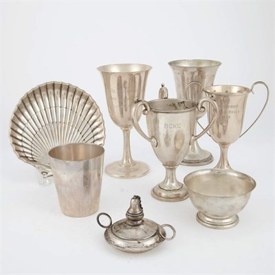 Lot 322 - Group of Sterling Silver and Silver Plated...