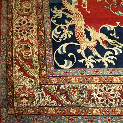 Lot 625 - Lavar Kirman Carpet Southeast Persia, last...