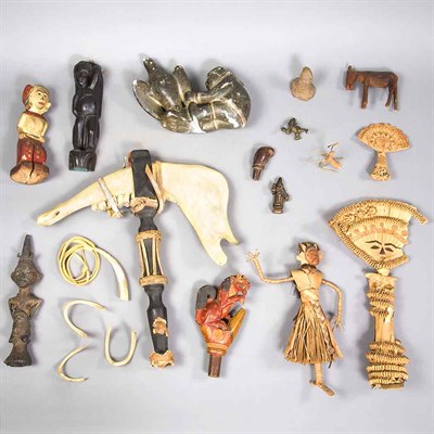 Lot 237 - Group of Tribal Articles Approximately...