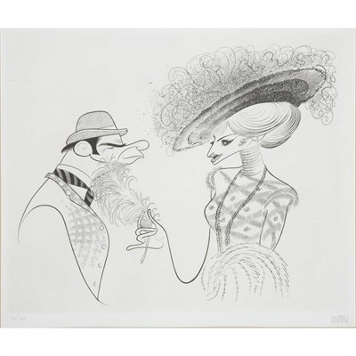 Lot 138 - Al Hirschfeld HELLO DOLLY--BARBRA STREISAND...