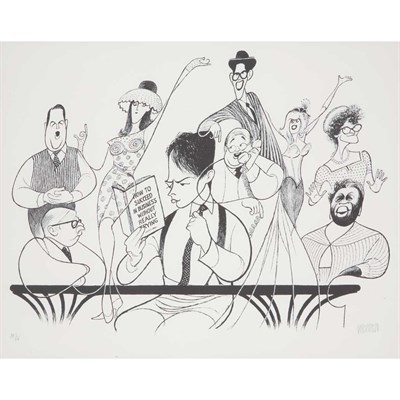 Lot 137 - Al Hirschfeld HOW TO SUCCEED IN BUSINESS...