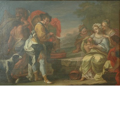 Lot 46 - Venetian School 17th/18th Century Eliezer and...