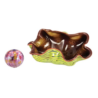 Lot 149 - Dale Chihuly American, b. 1941 Two-Piece...