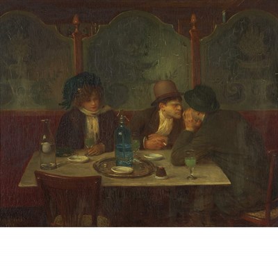 Lot 28 - Jean Beraud French, 1849-1936 Cachotteries...