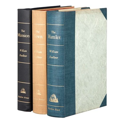 Lot 226 - FAULKNER, WILLIAM [The Snopes Trilogy]. A...