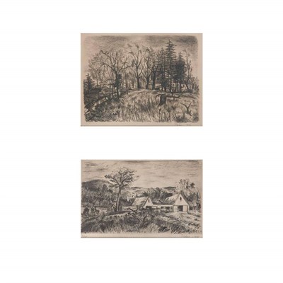 Lot 93 - George Picken [LANDSCAPES] Lithgraph and an...