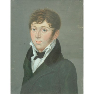 Lot 55 - European School 19th Century Portraits of a...