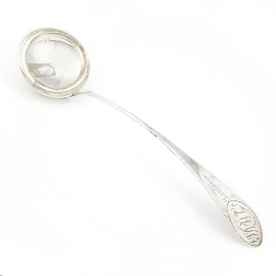 Lot 216 - George III Silver Soup Ladle 18th/19th Century...