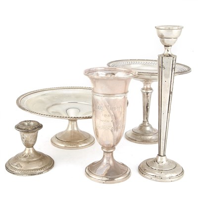 Lot 363 - Group of Sterling Silver Table Articles...