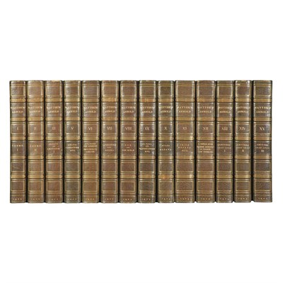 Lot 230 - [FINE BINDINGS] ARNOLD, MATTHEW. Works. London:...