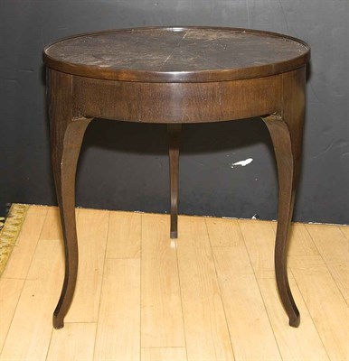 Lot 269 - Art Deco Style Tristan Mahogany Table Rose...