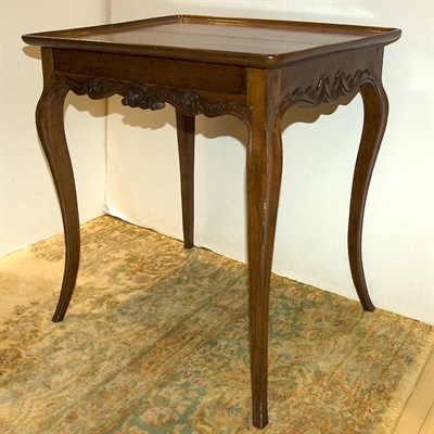 Lot 537 - French Provincial Tea Table Height 27 inches,...