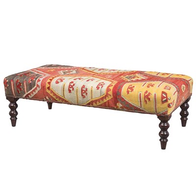 Lot 1188 - George Smith Upholstered Ottoman Height 15...