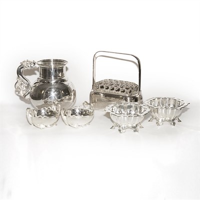 Lot 338 - Group of Four Ditty Peto Italian Sterling...