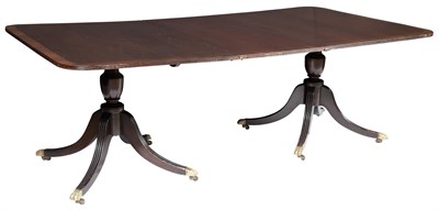 Lot 424 - George III Style Mahogany Double Pedestal...