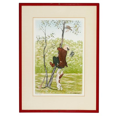Lot 103 - Boris O'Klein JOUSSE AGOR! Color etching and...