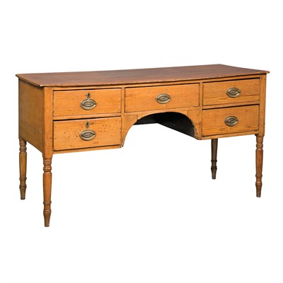 Lot 401 - Continental Provincial Pine Desk Height 30...