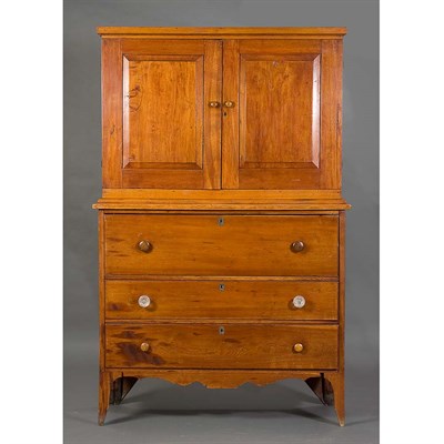 Lot 255 - Country Pine Buffet Height 6 feet, width 46...