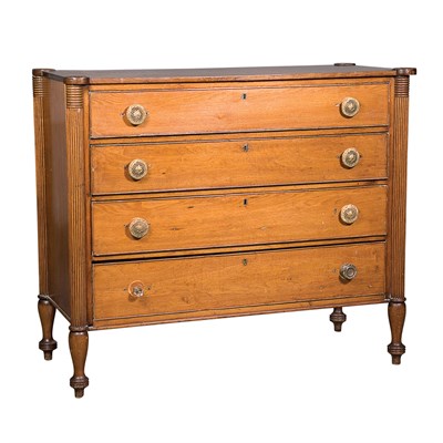 Lot 238 - American Mahogany Chest of Drawers Height 38...