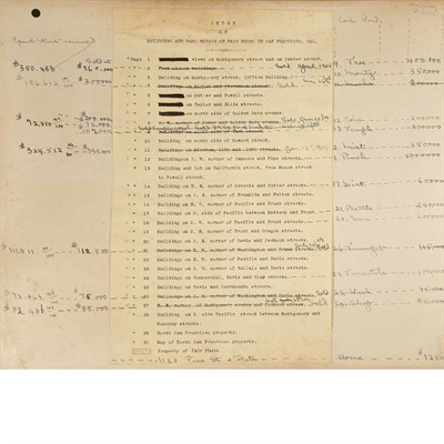 Lot 41 - [SAN FRANCISCO] Two large albums containing...