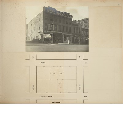 Lot 41 - [SAN FRANCISCO] Two large albums containing...