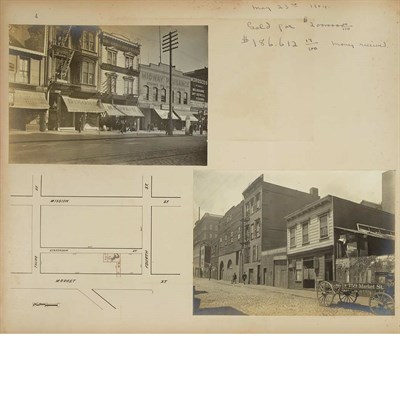 Lot 41 - [SAN FRANCISCO] Two large albums containing...