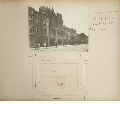 Lot 41 - [SAN FRANCISCO] Two large albums containing...