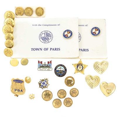 Lot 331 - Miscellaneous Group of  Blazer Buttons and Pins