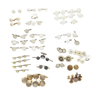Lot 329 - Miscellaneous Group of Shirt Studs and Cufflinks