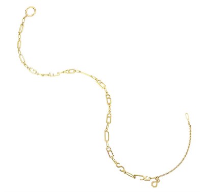 Lot 348 - Gold Key Chain
