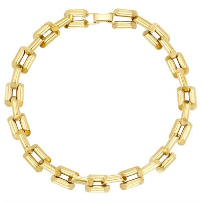 Lot 83 - Gold Link Necklace