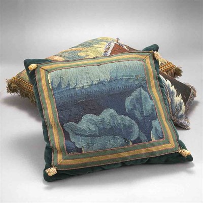 Lot 460 - Group of Eight Needlework Upholstered Pillows