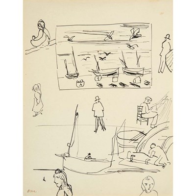 Lot 43 - Henri Matisse French, 1869-1954 Sketches from...