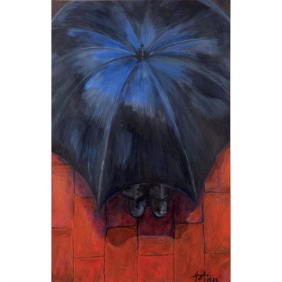 Lot 15 - Argeba European, 20th Century The Umbrella...