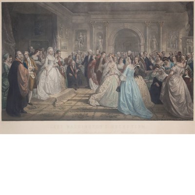 Lot 15 - After Daniel Huntington LADY WASHINGTON'S...