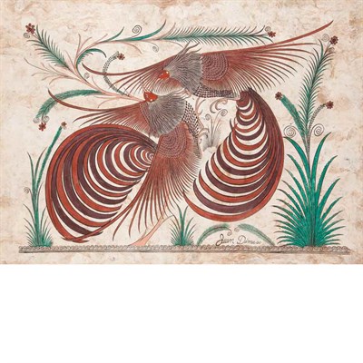 Lot 84 - Juan Damaso Nahua, 20th Century Mating Dance...