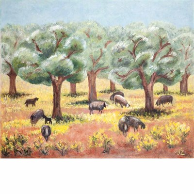 Lot 85 - Joan Zuckerman (Mrs. Solly Zuckerman) Grazing...