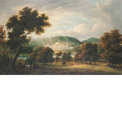 Lot 100 - English School 19th Century River Valley with...