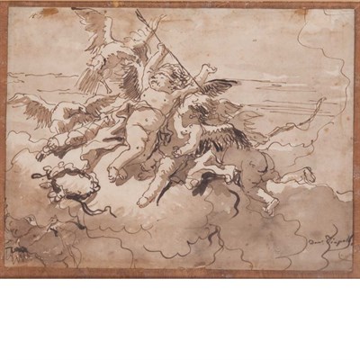 Lot 113 - Giovanni Domenico Tiepolo Italian, 1727-1804...