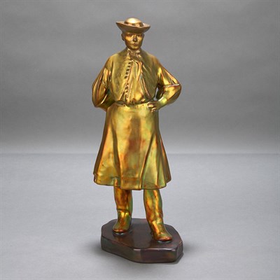 Lot 189 - Zsolnay Pecs Figure of Csikos The Hungarian...