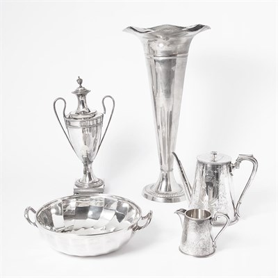Lot 498 - Miscellaneous Group of Silver Plated Table...