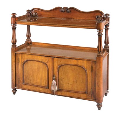Lot 529 - William IV Mahogany Buffet Circa 1835 With a...