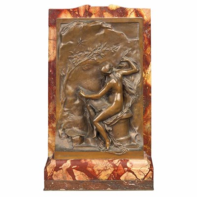 Lot 57 - Henri Michel Antoine Chapu French, 1833-1891...