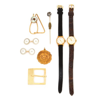 Lot 168 - Group of Assorted Gentleman's Jewelry