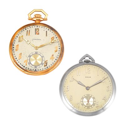 Lot 161 - Two Gentleman's Open Face Pocket Watches