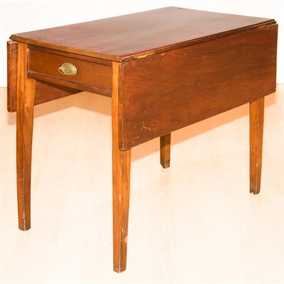 Lot 151 - American Fruitwood Drop-Leaf Table Height 28...