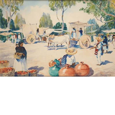 Lot 34 - John Lavalle American, 1896-1971 The Morning...