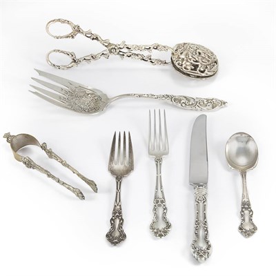 Lot 374 - Watson Silver Company Sterling Silver Flatware...