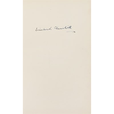 Lot 131 - CHURCHILL, WINSTON L. S., (SIR) A History of...