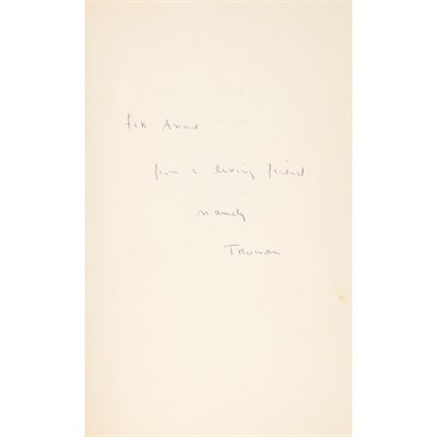 Lot 129 - CAPOTE, TRUMAN In Cold Blood. First trade...